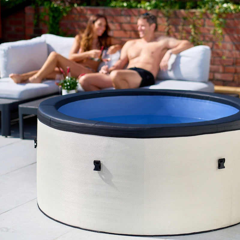 90 Jet 6 -Person round Hot Tub (Cover Included)